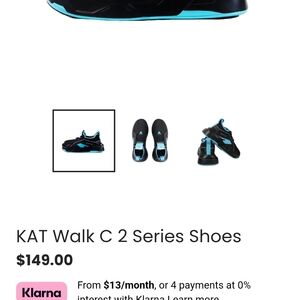 Walk C 2 Series Kids Shoes - Black and Blue